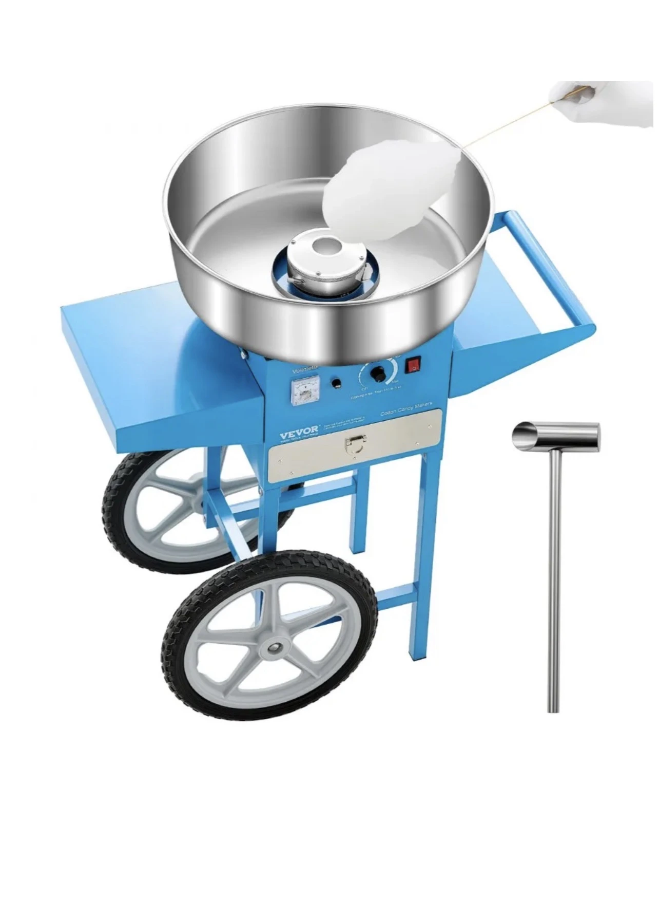 Blue Cotton Candy Machine